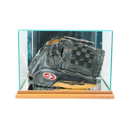 Perfect Cases Perfect Cases BSBGLR-W Rectangle Baseball Glove Display Case; Walnut BSBGLR-W